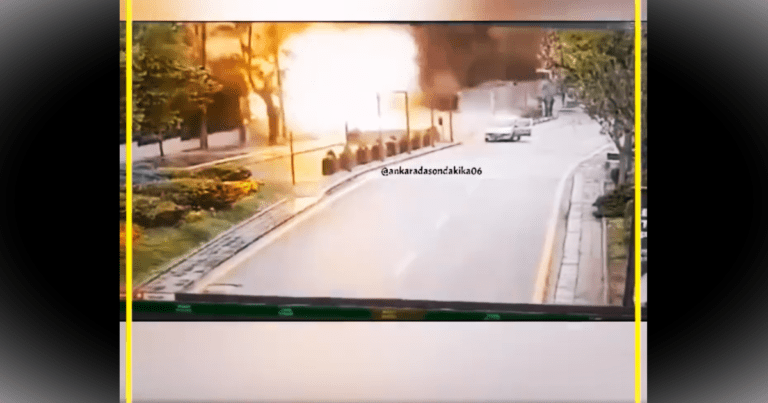 لحظة انفجار في أنقرة اليوم الأحد 2023